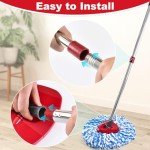 Adjustable Spin Mop Handle Replacement for Ocedar