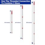 O-Cedar Compatible Spin Mop Replacement Handle 4-Section