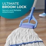 Cotton Loop-End Mop Head with Telescopic Handle