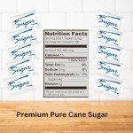 300 Count Pure Cane Sugar Packets - Bulk Supply