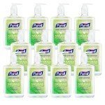 Purell NATURALS Hand Sanitizer Gel Pump - 12 oz