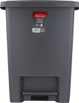 Rubbermaid 8.25-Gallon Step-On Trash Can - Gray