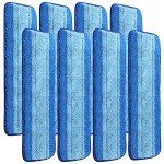 Gazeer 8-Pack Microfiber Cleaning Pads for Mops