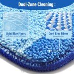 Gazeer 8-Pack Microfiber Cleaning Pads for Mops
