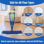 Gazeer 8-Pack Microfiber Cleaning Pads for Mops