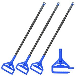 KeFanta Heavy Duty 60" Mop Handle - 3 Pack