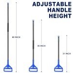 KeFanta Heavy Duty 60" Mop Handle - 3 Pack