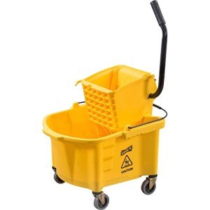 Genuine Joe Splash Shield Mop Bucket 26 QT