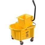 Genuine Joe Splash Shield Mop Bucket 26 QT