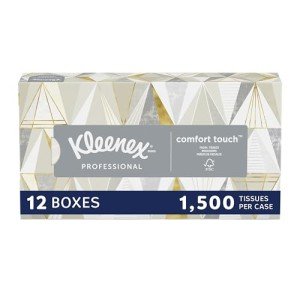 Kimberly-Clark Facial Tissue, 125 Sheets, Case of 12