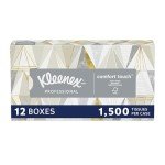 Kimberly-Clark Facial Tissue, 125 Sheets, Case of 12