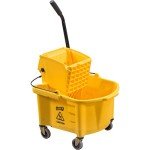 Genuine Joe Splash Shield Mop Bucket 26 QT