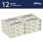 Kimberly-Clark Facial Tissue, 125 Sheets, Case of 12