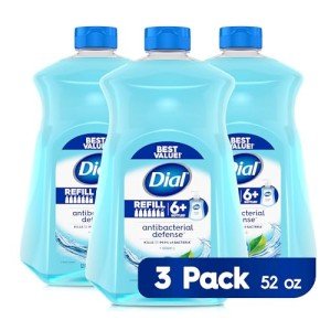 Dial Antibacterial Hand Soap Refill - 3 Packs