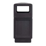 Durable 38 Gallon Indoor/Outdoor Trash Can with Ashtray
