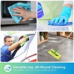 HOMEXCEL 100-Pack Microfiber Cleaning Cloths – Lint Free