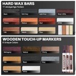 Vinyl Floor Repair Kit with Heat Pen - 11 Colors