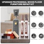Vinyl Floor Repair Kit with Heat Pen - 11 Colors