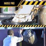 Heavy Duty Contractor Trash Bags, 50 Pack