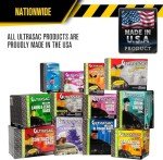 Heavy Duty Contractor Trash Bags, 50 Pack