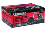 Heavy Duty Contractor Trash Bags, 50 Pack