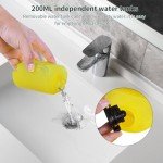 Cordless Window Vacuum Cleaner with Squeegee and Spray