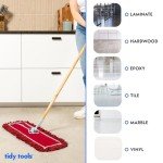 48" Commercial Dust Mop with Wooden Handle