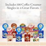 Coffee Creamer Singles Variety Pack - 100 Count