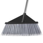 Extra Wide 17.7" Outdoor Broom with Durable Handle