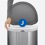 simplehuman Code J Drawstring Trash Bags, 60 Count