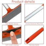 Telescopic Window Squeegee with Retractable Pole