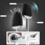 Sellemer Flexible Toilet Brush and Holder Set