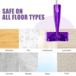 40 Count Disposable Wet Pads for Swiffer Mop