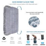 6-Pack Microfiber Spray Mop Replacement Heads