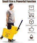 Nightcore Commercial Mop Bucket with Wringer Trolley