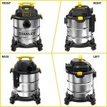 Stanley 6 Gallon Stainless Steel Wet/Dry Vacuum