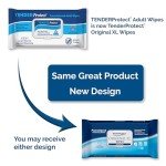 TenderProtect® XL Aloe Wipes for Personal Care