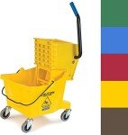 Carlisle Commercial Mop Bucket with Side Wringer, 26L