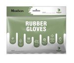 Reusable Waterproof Dishwashing Rubber Gloves - 2 Pairs
