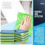 Zwipes 735 Microfiber Cleaning Cloths - 12 Pack
