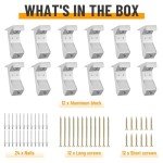 Squeaky Floor Repair Kit - 12 Pack Tools