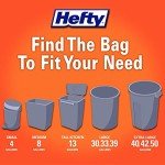 Hefty Ultra Strong 13 Gallon Kitchen Trash Bags 80ct