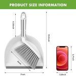 Zehrai Mini Broom and Dustpan Set