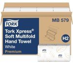 Tork Premium Soft Multifold Paper Towels - White