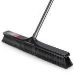 24" Heavy-Duty Push Broom for Deep Cleaning