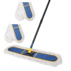 24" Heavy Duty Dust Mop with Reusable Pads
