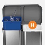 simplehuman Code H Drawstring Trash Bags, 60 Count