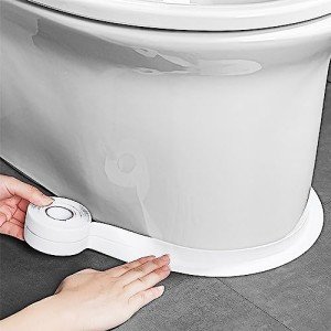 Waterproof Self-Adhesive White Caulk Tape for Bathrooms