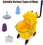 Nightcore Commercial Mop Bucket with Wringer Trolley