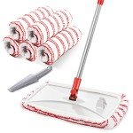 MASTERTOP 16x8.4" Microfiber Mop with Refills